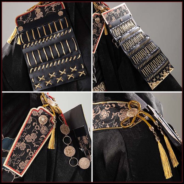 画像8: 【20％OFF】刀剣乱舞 とうらぶ 新刀剣男士 太刀 三郎国宗 コスプレ衣装（肩鎧なし） (8)