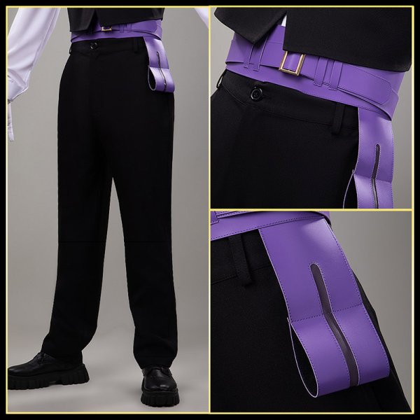 画像12: 【25％OFF】刀剣乱舞 とうらぶ 新刀剣男士 打刀 安宅切 コスプレ衣装（肩鎧なし） (12)