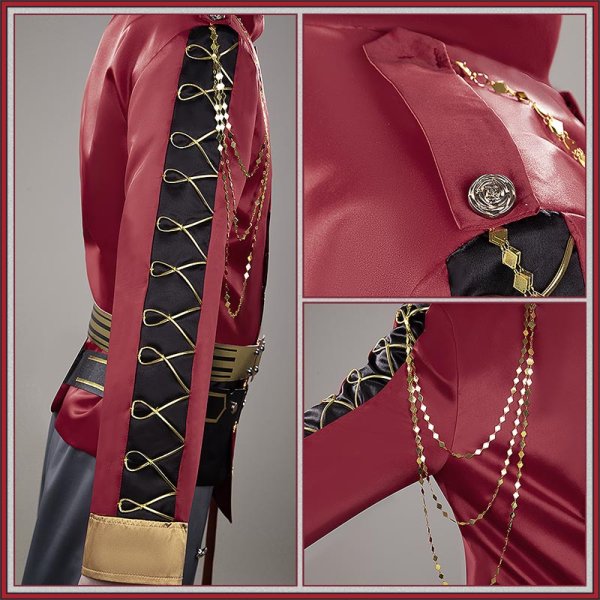 画像6: 【25%OFF】バーチャルYouTuber Vtuber 北見遊征 IMPACT太陽組 グッズ衣装 コスプレ衣装 (6)