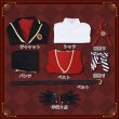 画像9: 【20%OFF&女性XLサイズ在庫・一週間発送】ツイステ風 ハーツラビュル寮 リドル・ローズハート 制服 コスプレ衣装 (9)