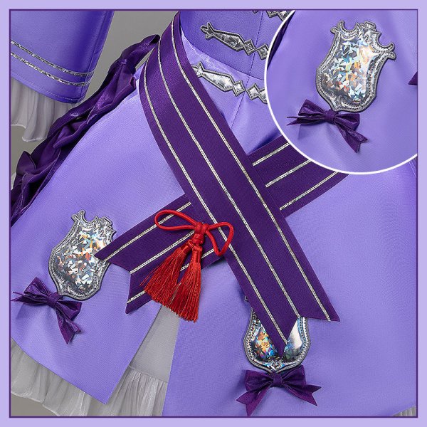 画像7: 【25%OFF】Fate/Grand Order FGO マシュ・キリエライト 2026春節衣装 コスプレ衣装 (7)