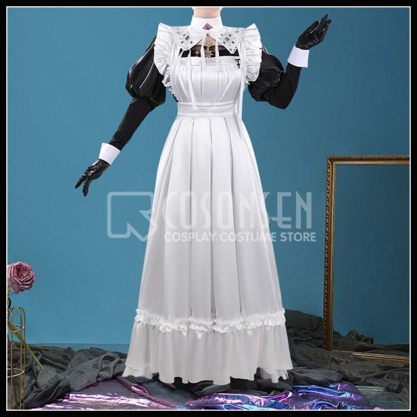 画像2: 【20%OFF】バーチャルYouTuber Vtuber サロメ ハロウィン新衣装 コスプレ衣装 (2)