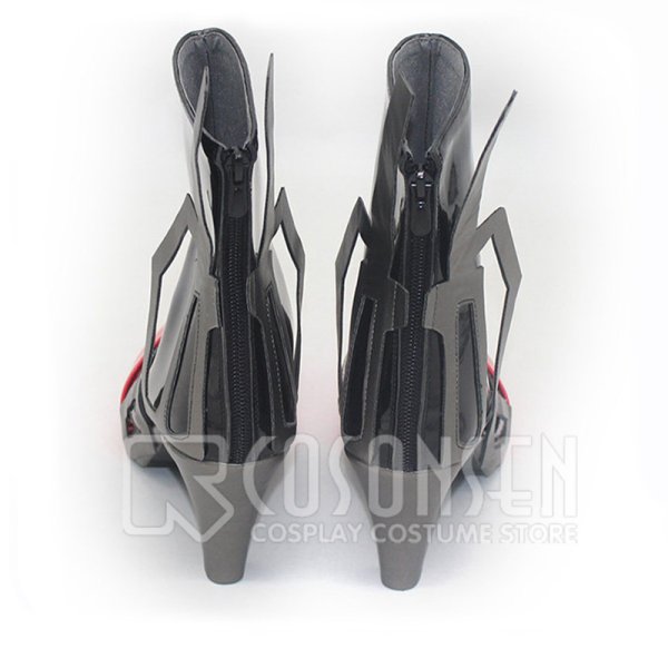 画像4: 勝利の女神 NIKKE ニケ レッドフード コスプレ靴 (4)