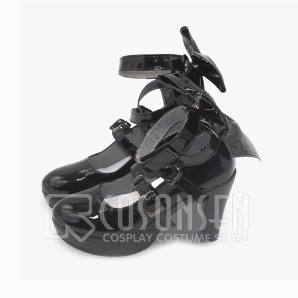 画像3: ホロライブ hololive VTuber 儒烏風亭らでん コスプレ靴 (3)