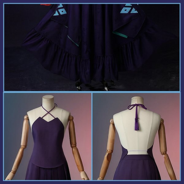 画像9: 【25％OFF&35-45日間発送予定】超かぐや姫! 月見ヤチヨ コスプレ衣装（ぬいぐるみなし） (9)