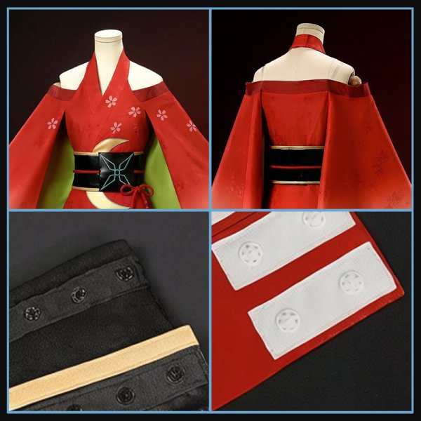 画像7: 【25％OFF&35-45日間発送予定】超かぐや姫! かぐや コスプレ衣装 (7)