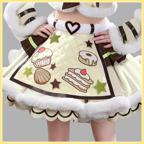 画像6: 【20%OFF】ウマ娘 プリティーダービー Baa Baa Patisserie タイキシャトル バレンタイン衣装 コスプレ衣装 (6)