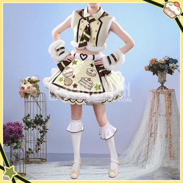 画像2: 【20%OFF】ウマ娘 プリティーダービー Baa Baa Patisserie タイキシャトル バレンタイン衣装 コスプレ衣装 (2)