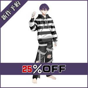 画像: バーチャルYouTuber Vtuber 囚人番号108 剣持刀也 Cellmates衣装 コスプレ衣装 新作予約