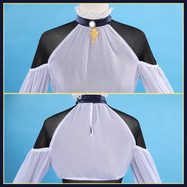 画像10: 【25%OFF】バーチャルYouTuber VTuber ペトラ・グリン SYMPHONIA 5周年 ライブ衣装 コスプレ衣装 (10)