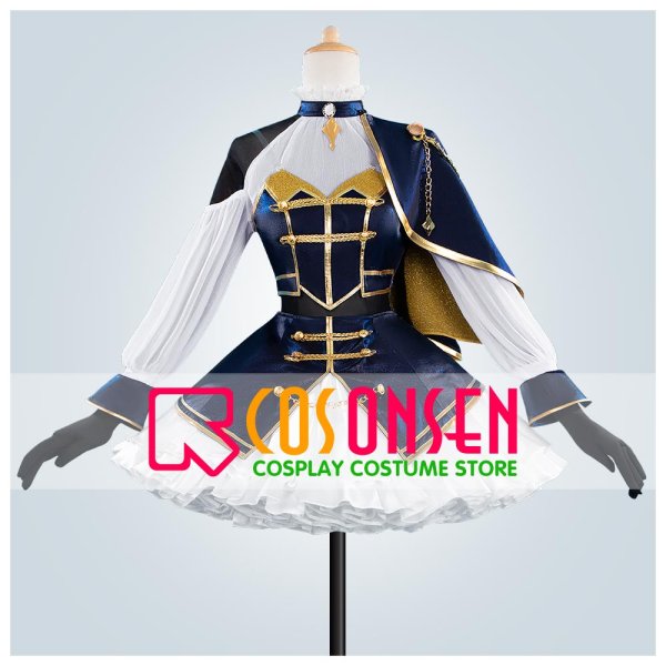画像1: 【20％OFF】バーチャルYouTuber VTuber ペトラ・グリン SYMPHONIA 5周年 ライブ衣装 コスプレ衣装 (1)