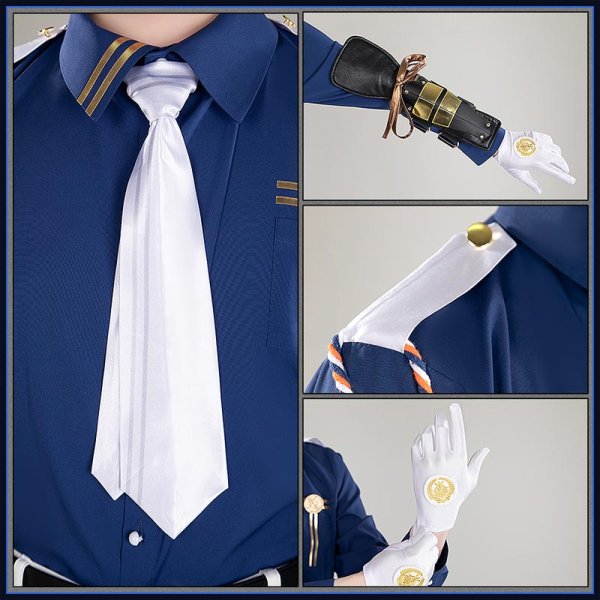 画像11: 刀剣乱舞 とうらぶ 新刀剣男士 打刀 二筋樋貞宗 コスプレ衣装 (11)