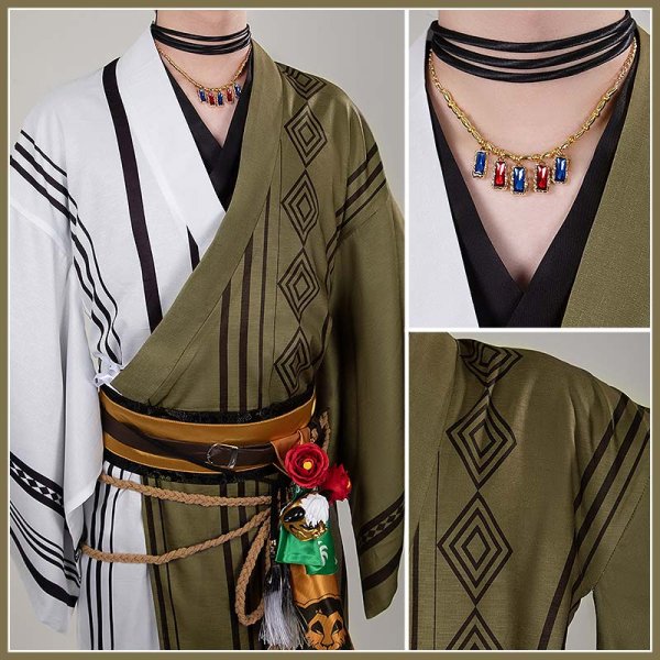 画像6: 【25％OFF】ツイステ風 Sam's New Year Sale 2026 レオナ コスプレ衣装 (6)