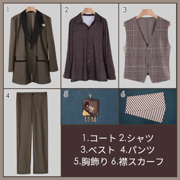 画像3: ツイステ風 [ラ・ボンボニエール] イデア コスプレ衣装 新作予約 (3)