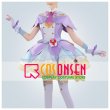 画像1: 【25％OFF】名探偵プリキュア！ キュアアンサー コスプレ衣装 (1)