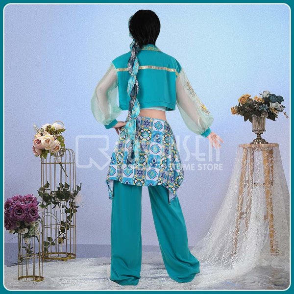 画像3: 【25%OFF】ツイステ風 デュナミーナ寮 ミナジール・ティラージャ コスプレ衣装 (3)