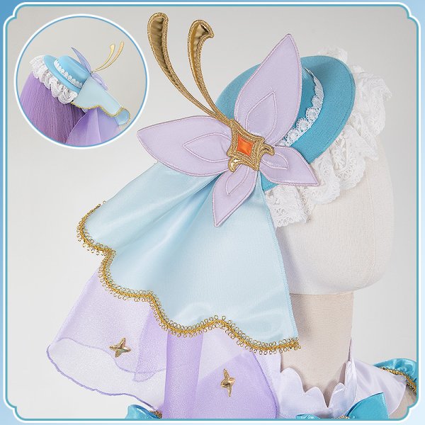 画像12: 【20％OFF】名探偵プリキュア！ キュアエクレール コスプレ衣装 (12)
