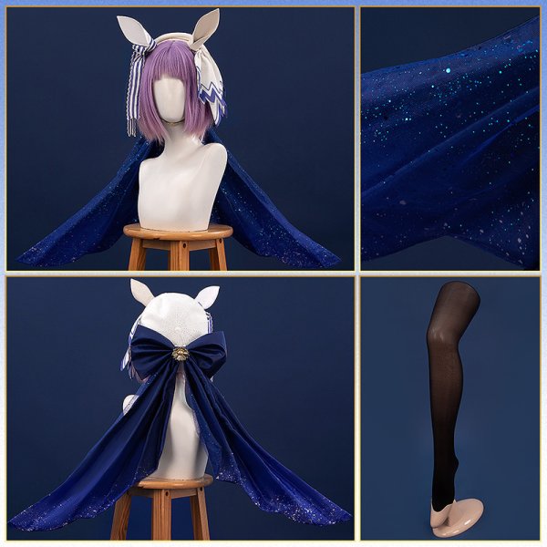 画像9: 【25％OFF】ウマ娘 プリティーダービー ヴィクトワールピサ 勝負服 コスプレ衣装 (9)