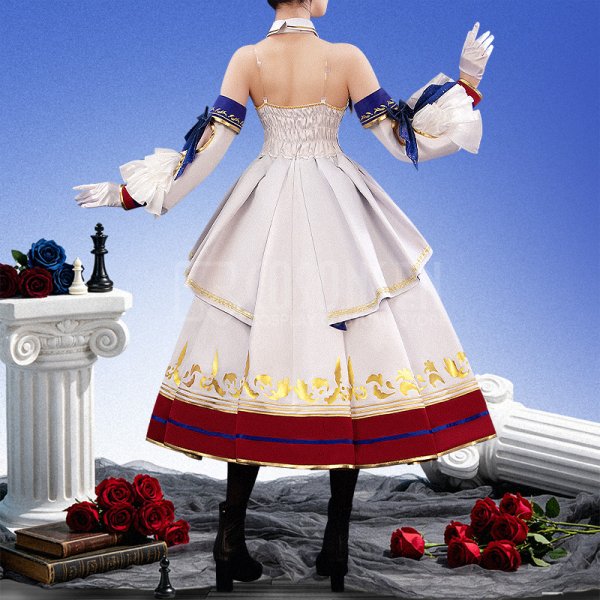 画像3: 【25％OFF】ウマ娘 プリティーダービー ヴィクトワールピサ 勝負服 コスプレ衣装 (3)