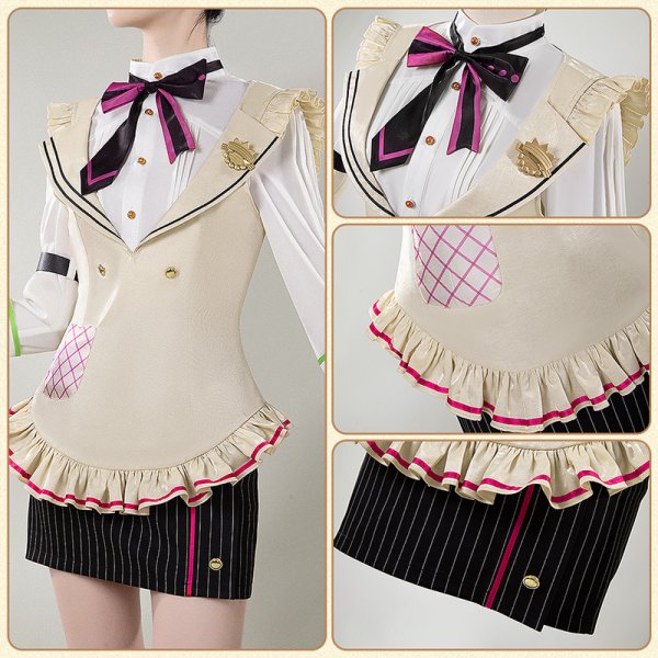 画像5: 【25％OFF】バーチャルYouTuber Vtuber そうまちゃん エイプリルフール衣装 コスプレ衣装 (5)