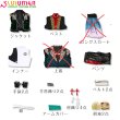 画像2: 刀剣乱舞 ミュジカル 静かの海のパライソ 豊前江 コスプレ衣装 上着とロングスカート不要 バラ売り (2)