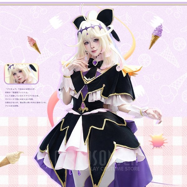 名探偵プリキュア！ キュアアルカナ・シャドウ コスプレ衣装