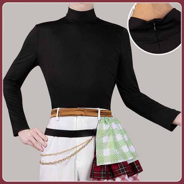 画像10: 【25％OFF】ツイステ風 [ラ・ボンボニエール] セベク コスプレ衣装 (10)