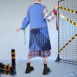 画像3: 【25％OFF】ツイステ風 ビッグ・チェック エペル コスプレ衣装 (3)