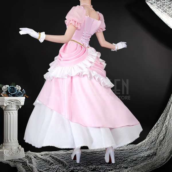 画像4: 【20％OFF】ウマ娘 プリティーダービー La dama perfetta ジェンティルドンナ 花嫁 コスプレ衣装 (4)