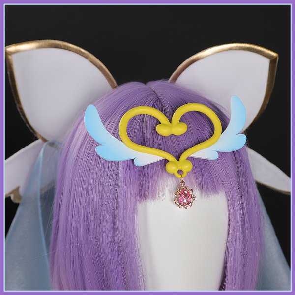 画像16: 【25％OFF】名探偵プリキュア！ 真実を照らす白き光 キュアアルカナ コスプレ衣装 (16)