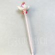 画像1: 名探偵プリキュア 真実を照らす白き光 キュアアルカナ 魔法杖 コスプレ道具 (1)