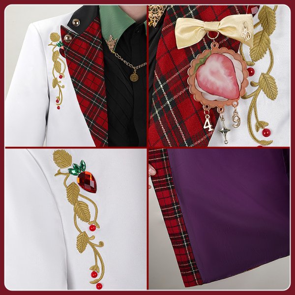 画像6: 【20％OFF】ツイステ風 [ラ・ボンボニエール] ヴィル コスプレ衣装 (6)