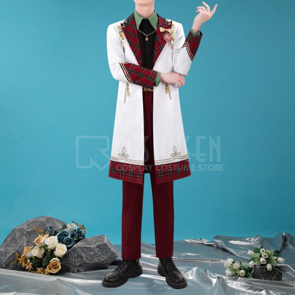 画像2: 【20％OFF】ツイステ風 [ラ・ボンボニエール] ヴィル コスプレ衣装 (2)