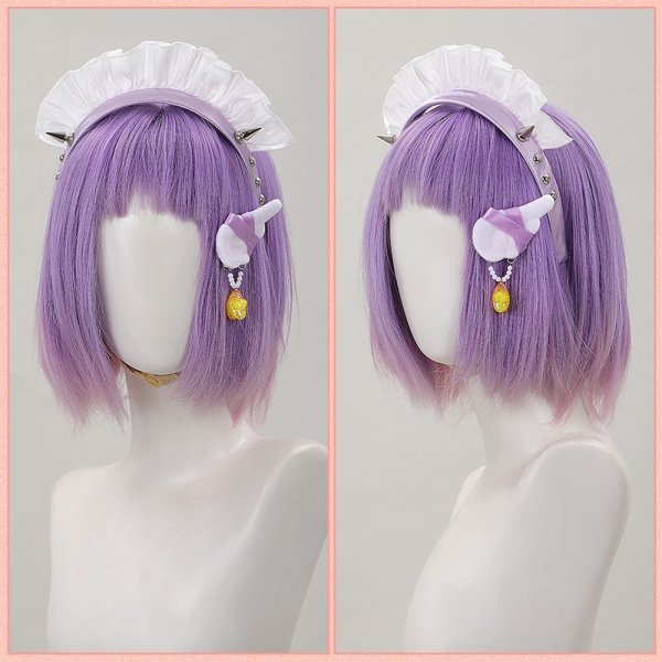 画像10: 【25％OFF】【30日間ぐらい発送予定】バーチャルYouTuber Vtuber ぽめろ・ぱんち コスプレ衣装 (10)