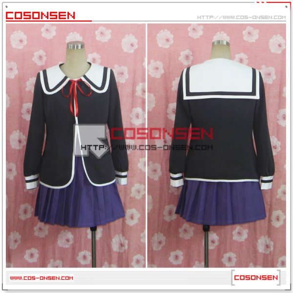 画像2: ときめきメモリアル OnlyLove 天宮小百合 女子制服 コスプレ衣装 (2)