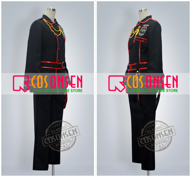 画像: D.Gray-man　公式ファンブック　灰色ノ聖櫃 アレン 新団服　コスプレ衣装