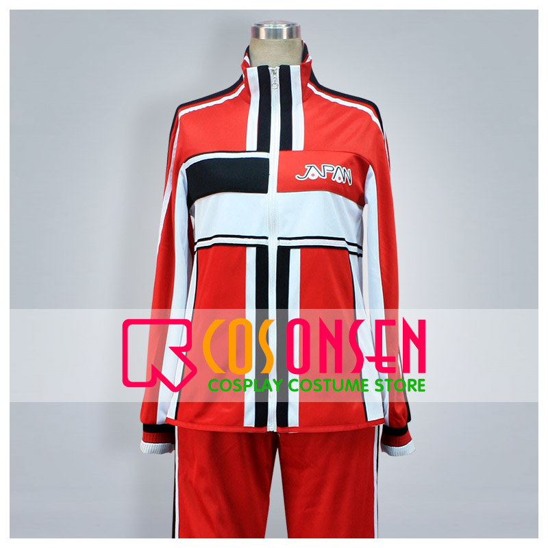 テニスの王子様　U-17選抜 赤ジャージ セット　2点　コスプレ衣装