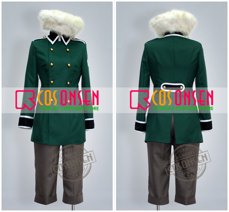 画像: ヘタリア　スイス(ヴァッシュ・ツヴィンクリ)　 軍服 　コスプレ衣装