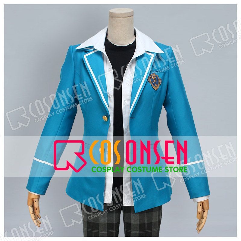 【売れ筋】 あんスタ 夢ノ咲学院 コスプレ衣装 紅郎 鬼龍 男子制服 コスプレ衣装