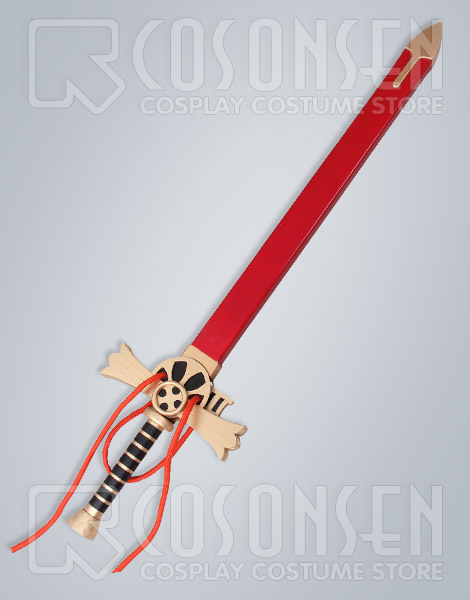 画像: 終わりのセラフ　百夜ミカエラ　コスプレ道具　血色　剣　115cm