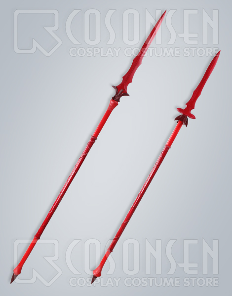 画像: Fate/Grand Order FGO　スカサハ(Scathach)　Lancer　コスプレ道具　双槍武器　長200cm+短170cm