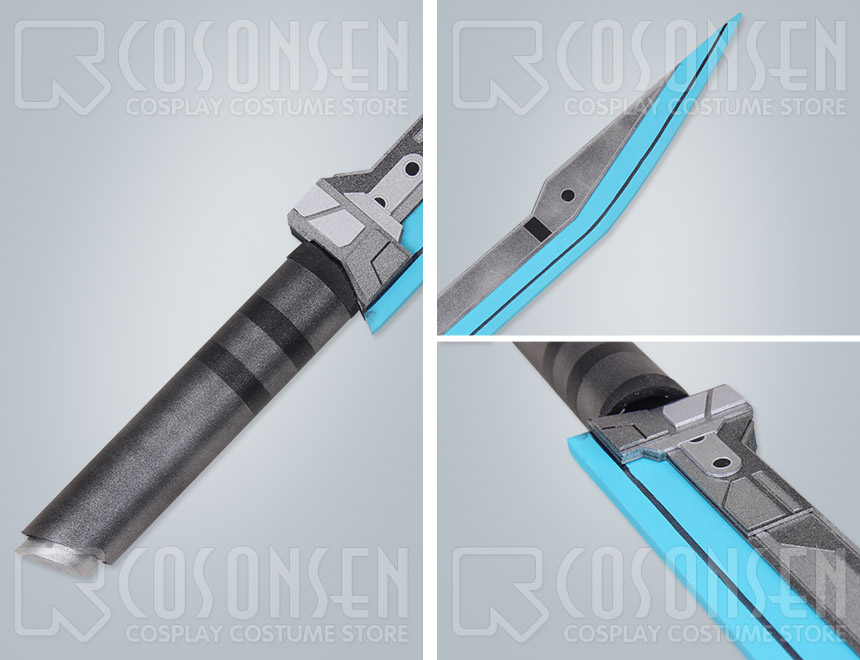 画像: ボーダーランズ2(Borderlands2)　ゼロ　Zer0　コスプレ道具　 刀武器 100cm