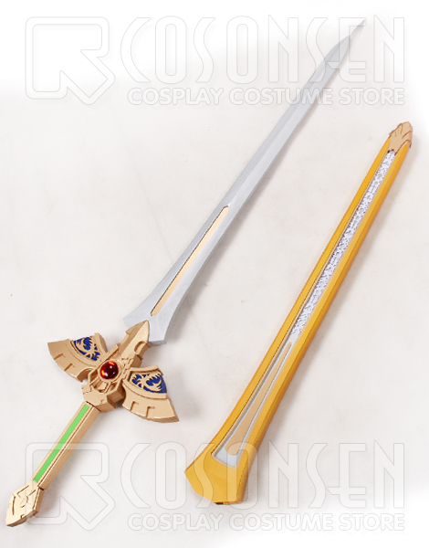 画像1: ファイアーエムブレム 封印の剣 ロイ 封印の剣 剣と鞘 コスプレ道具  125cm (1)