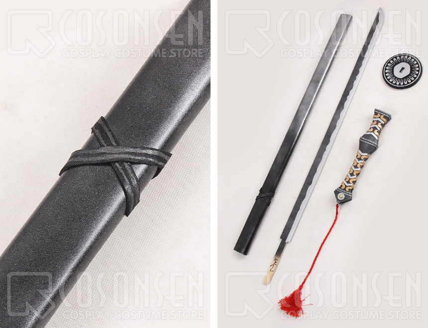 画像: 戦国BASARA4皇 浅井長政 剣と鞘 コスプレ道具 125cm