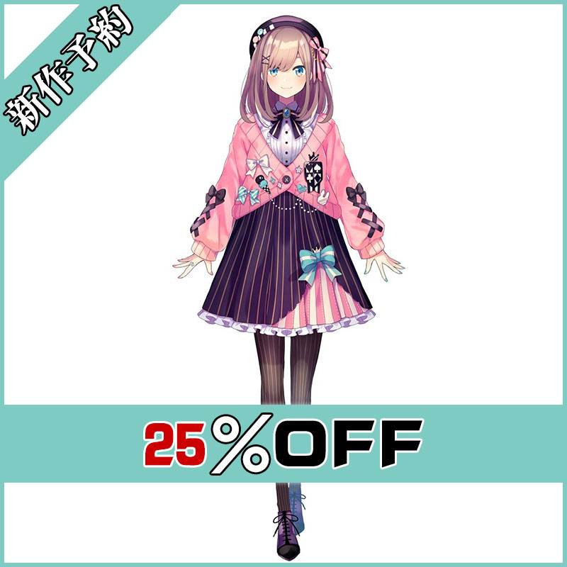 画像1: バーチャルYouTuber Vtuber 鈴原るる コスプレ衣装 新作予約 (1)