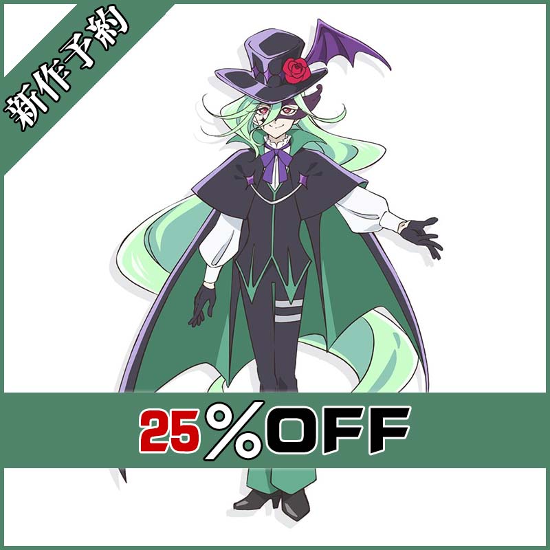 画像1: 名探偵プリキュア！怪盗団ファントムに ニジー コスプレ衣装 新作予約 (1)