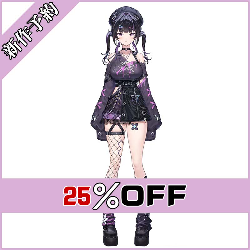 画像1: バーチャルYouTuber Vtuber Y4T4 千凛 コスプレ衣装 新作予約 (1)