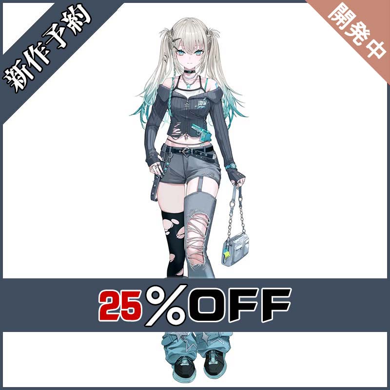 画像1: バーチャルYouTuber Vtuber Y4T4 Rei7 コスプレ衣装 新作予約 (1)