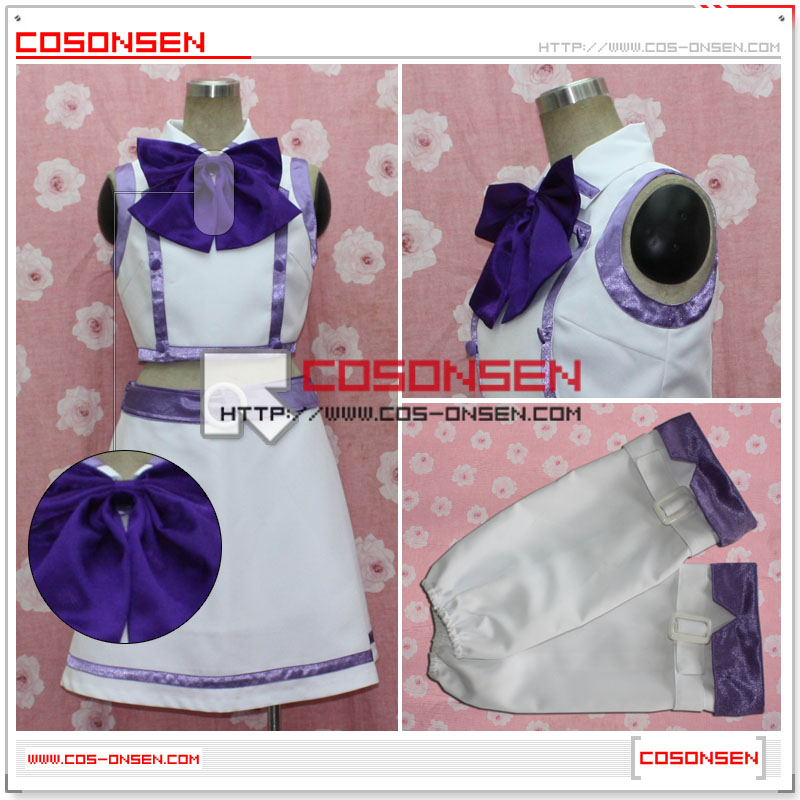 画像: クイズマジックアカデミー アロエ 白　コスプレ衣装